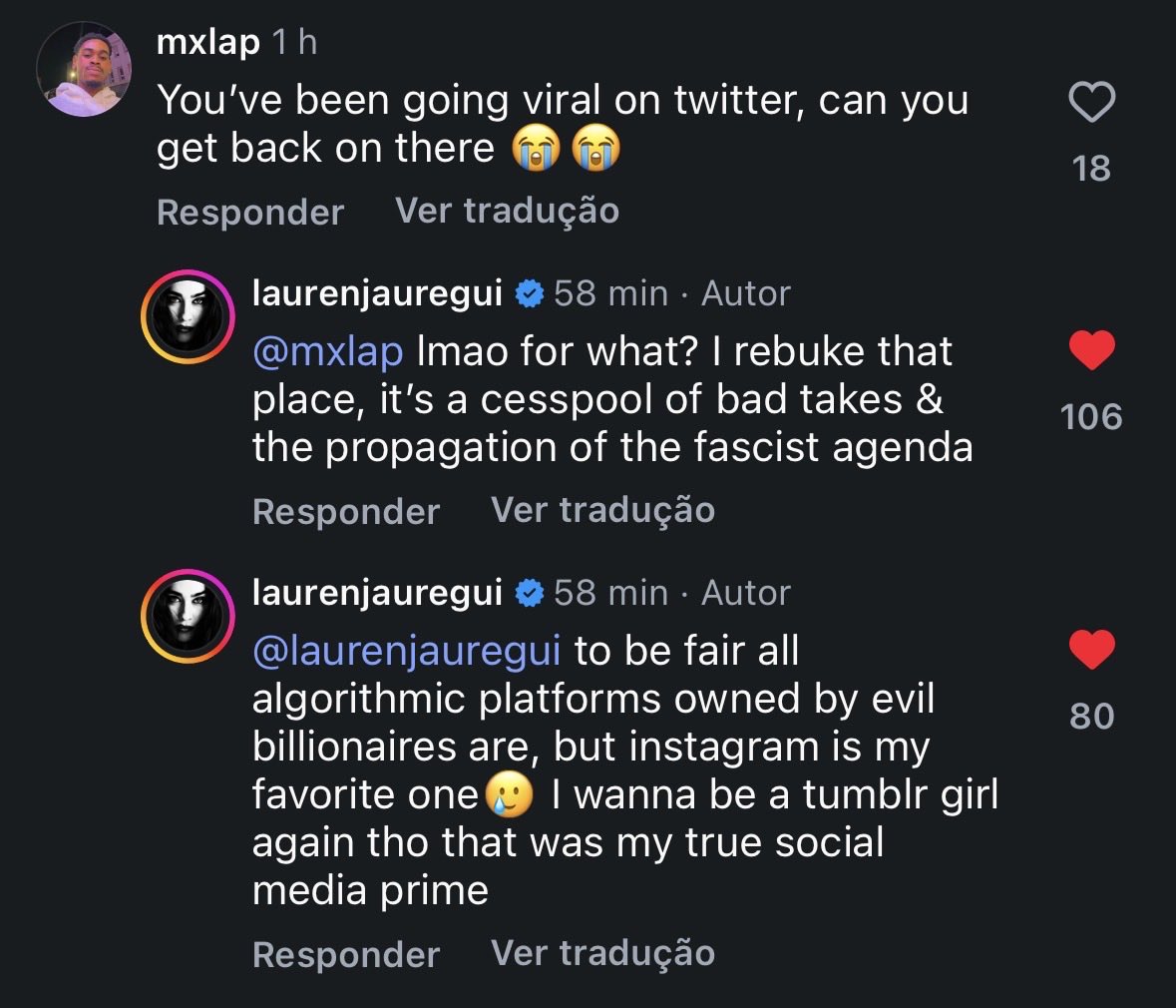 dwskcc's tweet photo. lauren não vai voltar pra cá gente kkk desistem https://t.co/0xNMS6rBLW