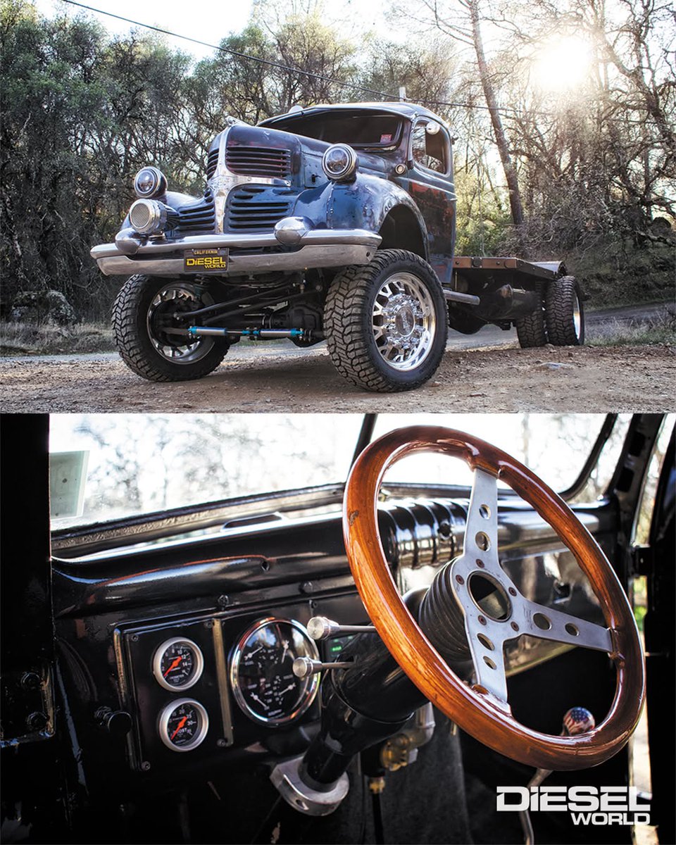 AutoMeter's tweet photo. Proof that old trucks never go out of style👌
@dieselworldmag 

#cumminsswap #dodgetruck #dieselworld #dieselworldmag #dieselpower https://t.co/E1AD8dwJE9