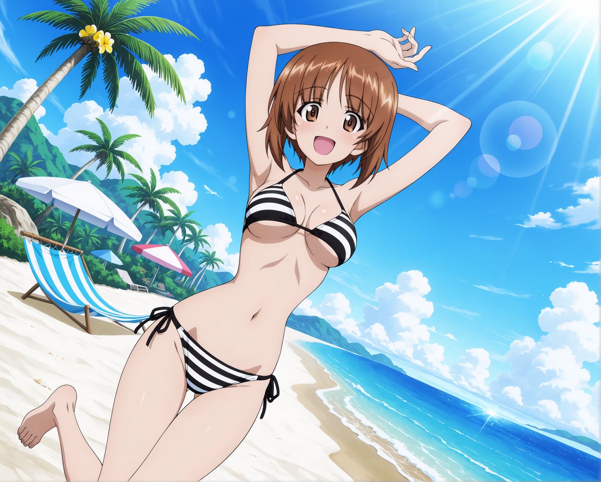 kurohime_AI's tweet photo. 西住みほ/ガールズ&amp;パンツァー
#ガルパン　#garupan #西住みほ https://t.co/WexLqXPXdR
