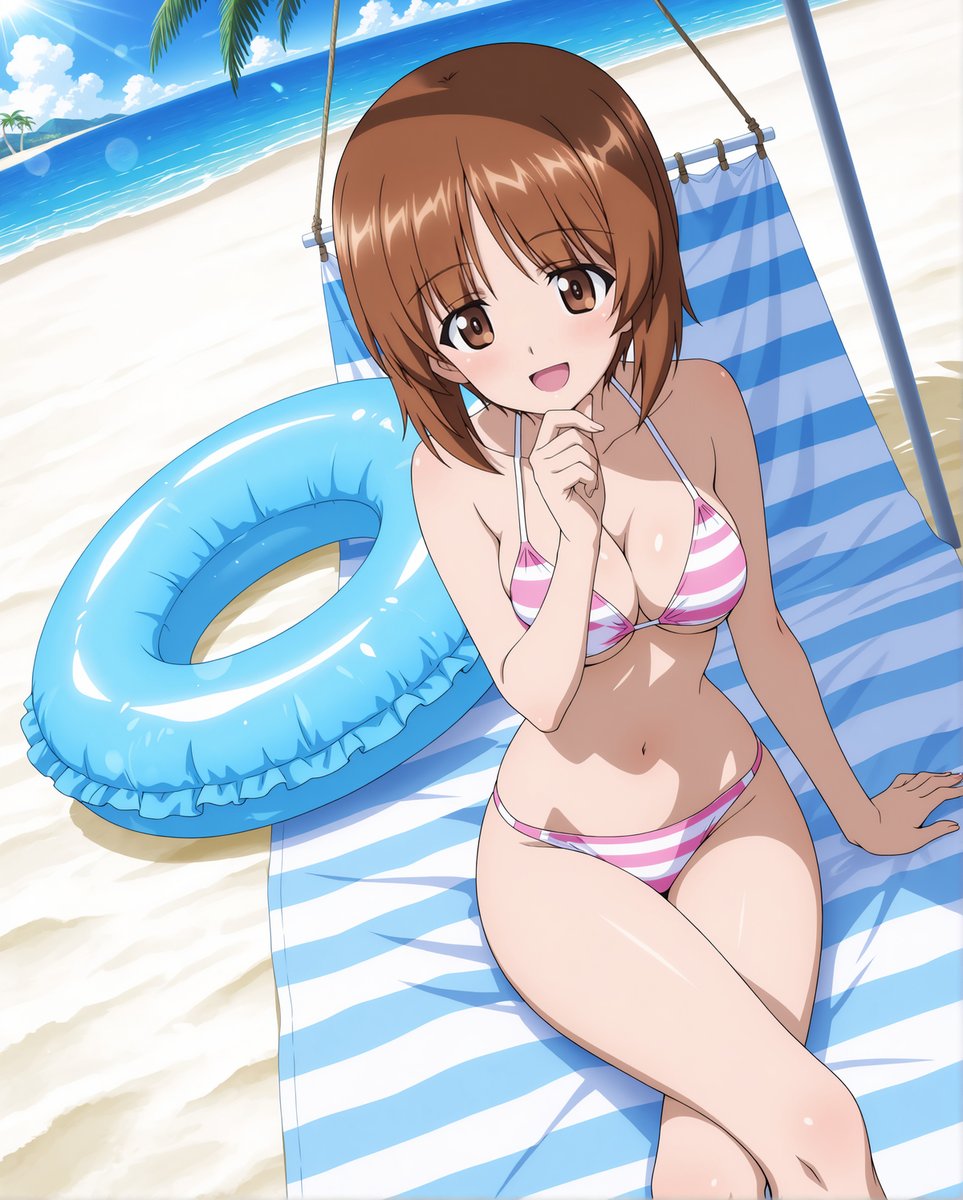 kurohime_AI's tweet photo. 西住みほ/ガールズ&amp;パンツァー
#ガルパン　#garupan #西住みほ https://t.co/WexLqXPXdR