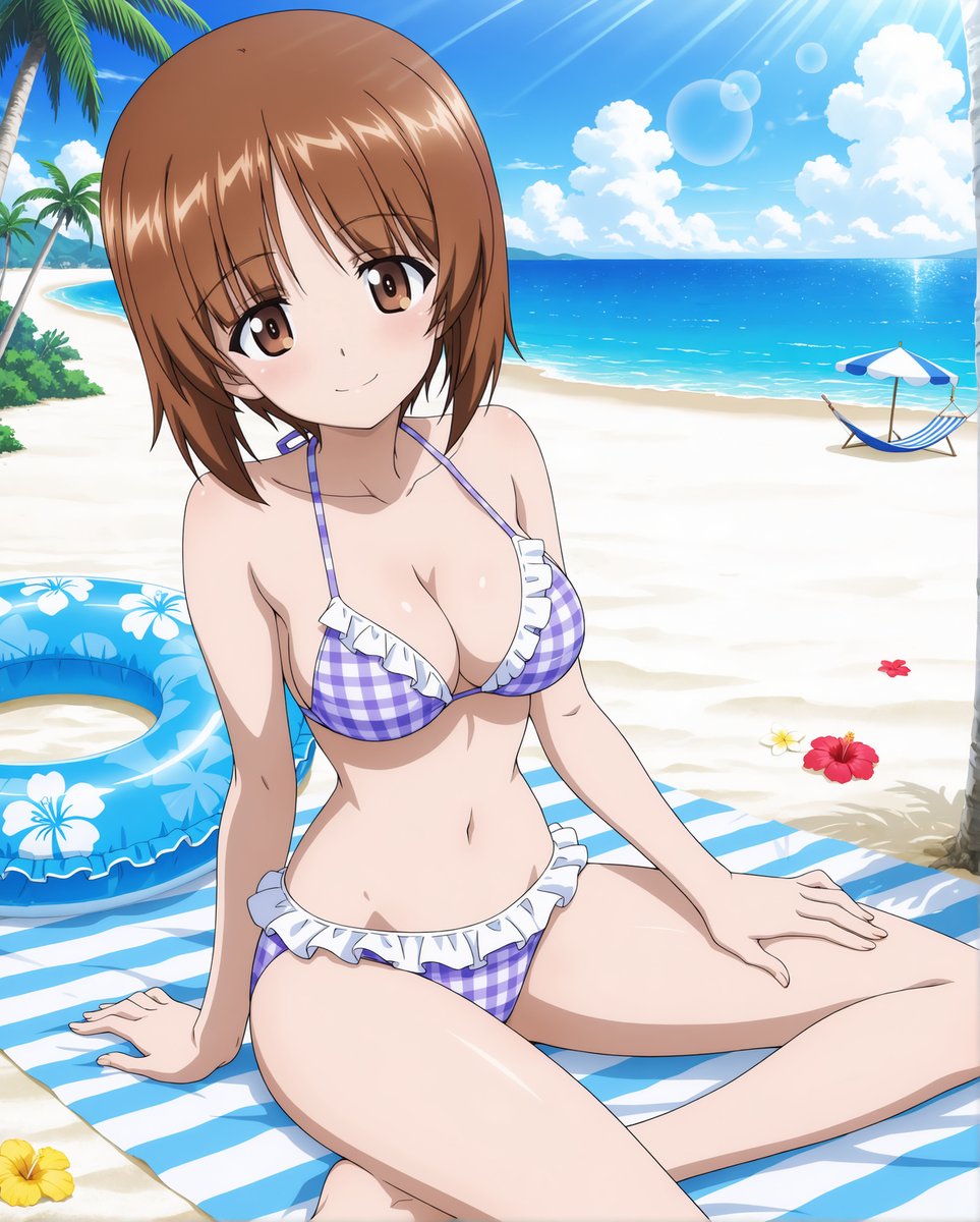 kurohime_AI's tweet photo. 西住みほ/ガールズ&amp;パンツァー
#ガルパン　#garupan #西住みほ https://t.co/WexLqXPXdR