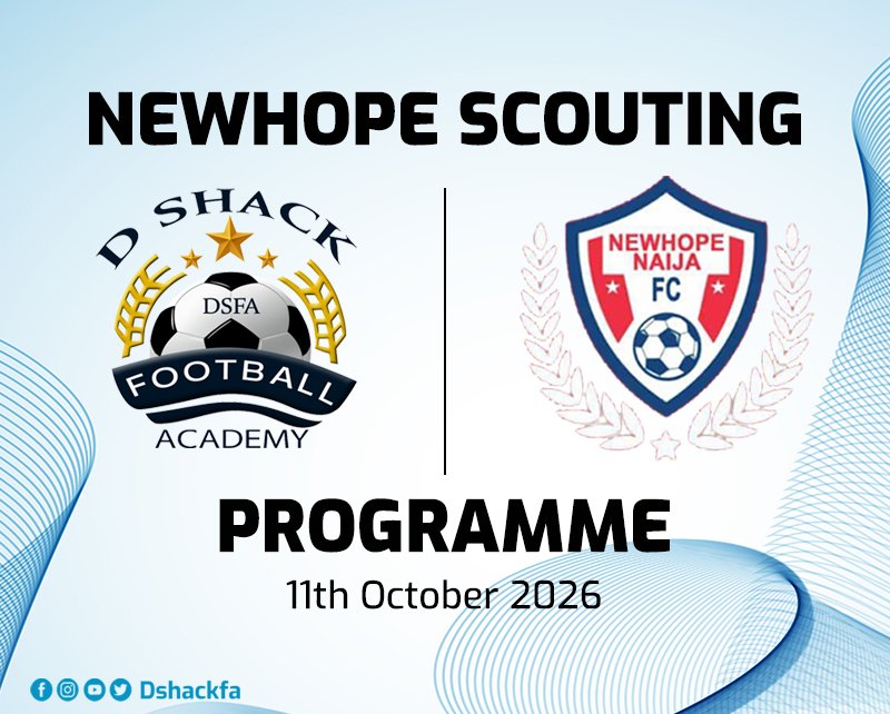 DshackFA's tweet photo. We’re ready for 2 days of learning, exposure and opportunity

Our players will be participating in a 2-Day Scouting Programme, putting their talent, discipline and hard work to the test in front of scouts and football professionals
Two days. One opportunity. A chance to be seen https://t.co/ZckDBBWufN