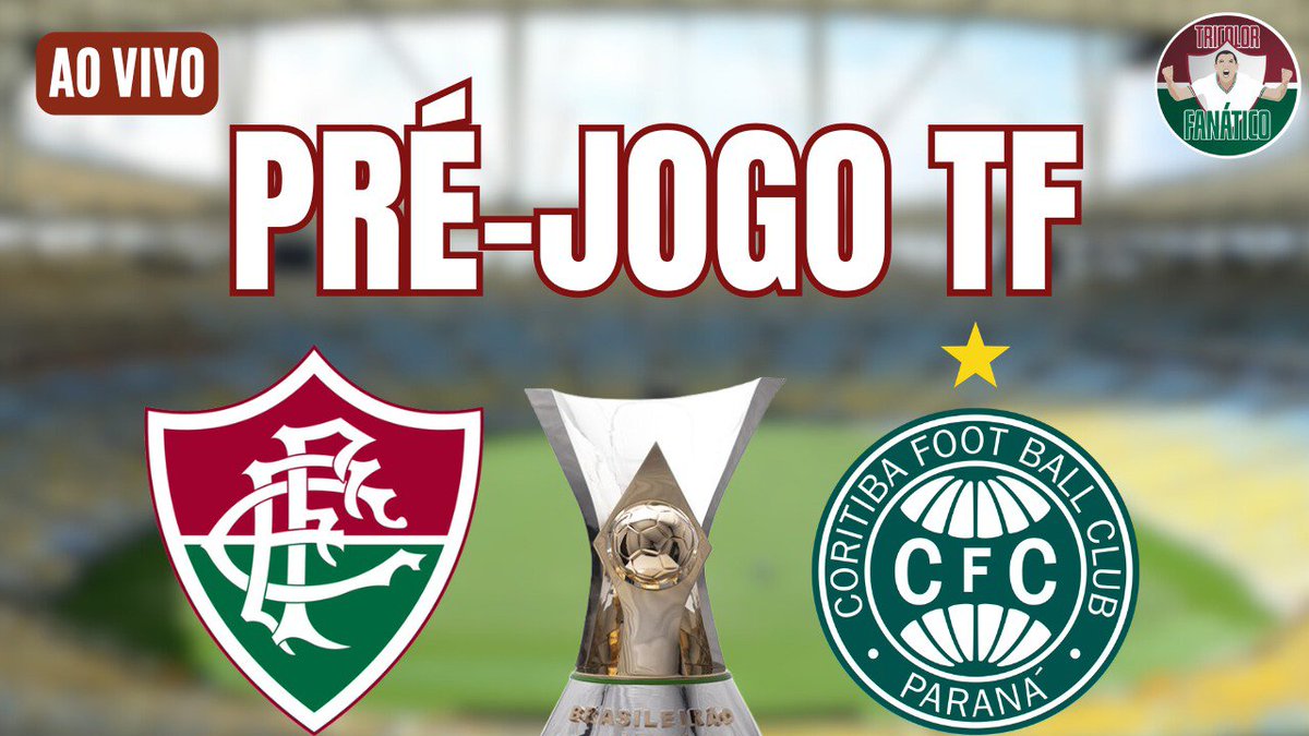 TricolorFanatc's tweet photo. ⚽ PRÉ-JOGO TF #163 | FLUMINENSE X CORITIBA - 29ª Rodada | BRASILEIRÃO 2026 #DiaDeFLU 🇭🇺
HOJE, às 16h no Tricolor Fanático (YouTube e Twitch).
https://t.co/MZfNBR0Qp4
#PréJogoTF #ÚltimasNotíciasdoFLU #FluminenseFC https://t.co/84oiGb02Bs