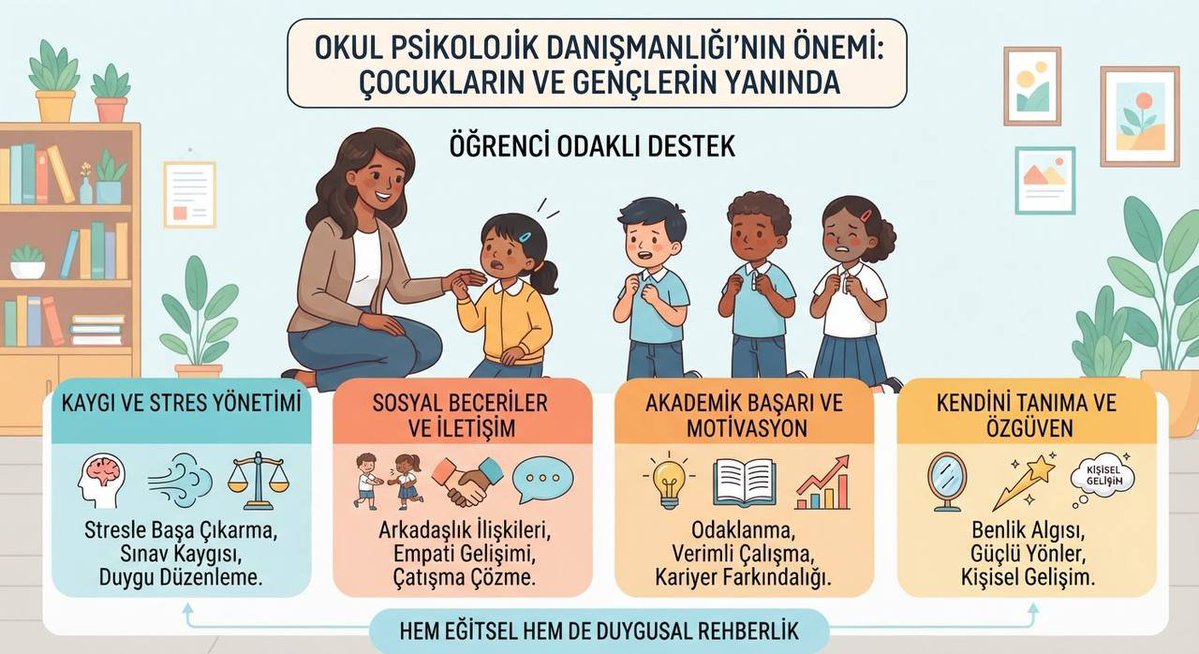 PDanisman78's tweet photo. Okulda öfke yönetimi, çatışma çözme ve iletişim çalışmalarını yıl boyu yürüten kişi rehber öğretmendir. Bu çalışmalar kesintisiz olsun istiyorsak her okula bir rehber öğretmen gerekli.

#PDRNormuAcil

@TalipGeylan06 @M_E_Akademisi @Yusuf__Tekin @LatifSelvi42 @farukyelkenci https://t.co/5vnbGIlLbm