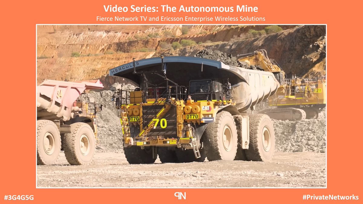 PrivNetTech's tweet photo. Private Networks Technology Blog: What Newmont Boddington Tells Us About Private 5G for Autonomous Mining - https://t.co/SjI4F7rZVX
#3G4G5G #PrivateNetworks #PrivateWireless #5G #Private5G #P5G #Ericsson #FNTV #Mining #SmartMines #FierceNetwork #Australia #AHS https://t.co/xJ15UBvvhv