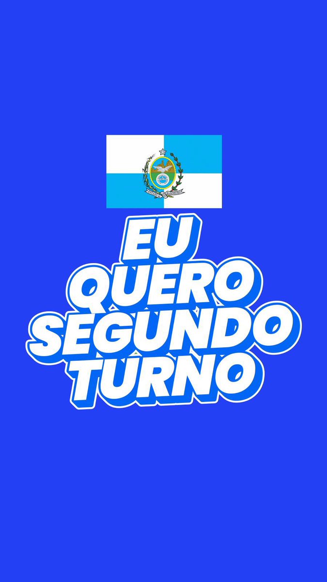 mswhalien's tweet photo. @ErikakHilton EU QUERO SEGUNDO TURNO!!

#segundoturnoRJ https://t.co/7xhpPh2FZn