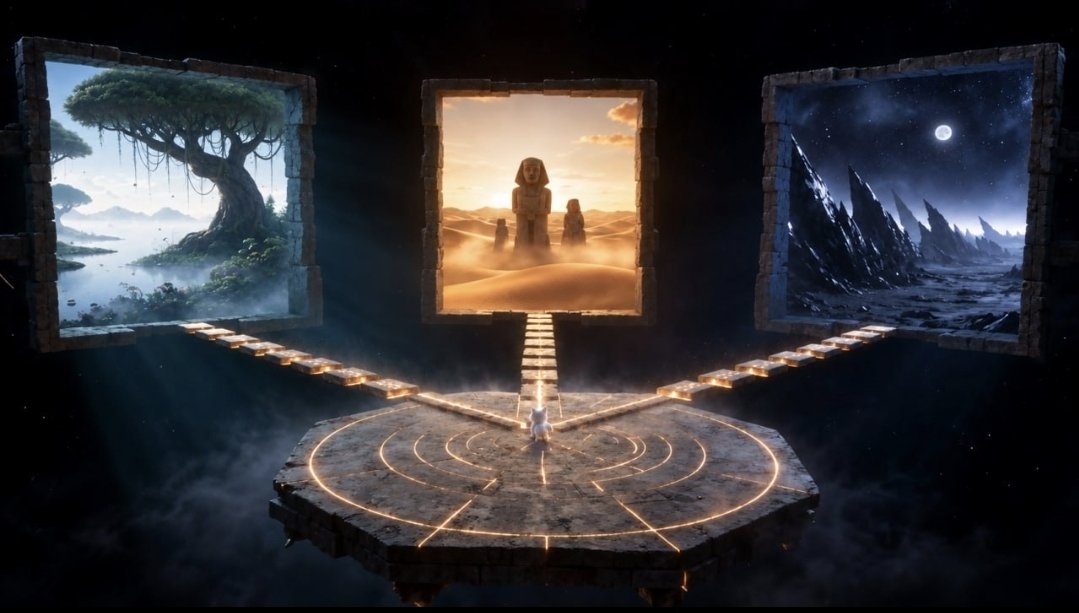 BOPonBONK's tweet photo. The first choice is open.

Three paths.  
You decide where BOP goes next.

72 hours to choose.

Voting is free.  
Minimum: 10,000 BOP.  
One wallet. One vote.

Connect your wallet → sail to The Crossroads → enter → choose your path.

Your choice is recorded in your Passport.  
Your Journey Score begins here.

This is only the first layer.

Everything is remembered.

https://t.co/Z4xz3ftFoP