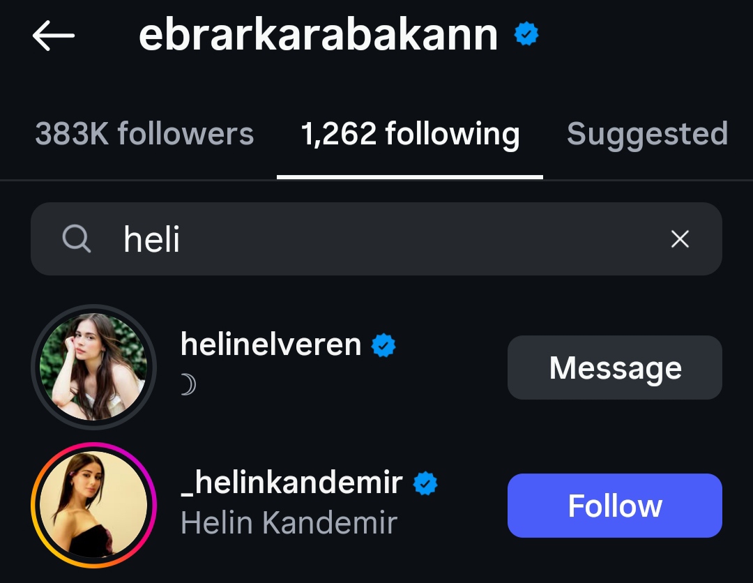Laranoorin's tweet photo. Ayy ayy ayy, ebrar az önce Helin’i takip etmeye başlamış. Güzel kızlarım, ben hep birbirlerinden bir şeyler aldıklarını düşünürdüm. 😭 

#helinelveren #ebrarkarabakan

Keşke onu Deniz’in arkadaşı olarak görsek.
#Daha17 #Teoden #Athel https://t.co/kReD48aDLt