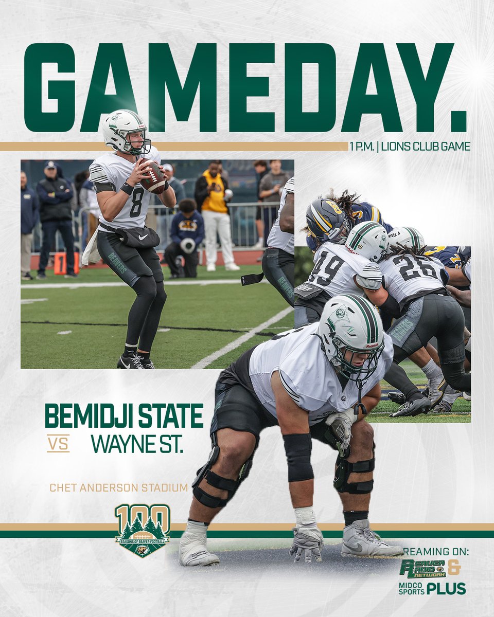 BSUBeaversFB's tweet photo. ๐ณ๐ฐ. ๐๐๐ถ๐ซ๐ข ๐๐ฑ๐๐ฑ๐ข
BACK AT THE CHET.
BACK TO BUSINESS.
๐ (RV) Wayne State
โฐ 1 p.m.
๐๏ธ Chet Anderson Stadium
๐บ https://t.co/efBzsPtItc
๐ป https://t.co/ZdF0v7v2tW
๐ https://t.co/APq0aP5l6x
#GrindTheAxe #BeaverTerritory https://t.co/c9jYR18ZGR