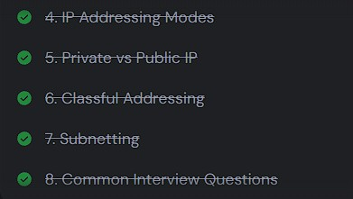 codexharshit's tweet photo. Day 8 of Winter Arc ❄️
> Revised and solved 4 LC med + hard Qstns
> Learned some CN concepts:
IP addressing modes, classful addressing, subnetting and CIDR
#WinterArc #LeetCode #Grind https://t.co/sbOopnIEhq