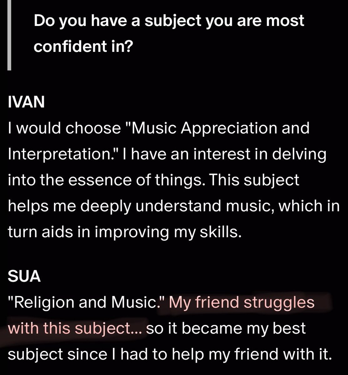 peanutseagle's tweet photo. ivan vagueposting about till in his interviews 😭😭 and sua about mizi... they're so gay https://t.co/HGbcHRgKI4