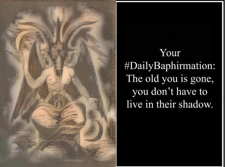 SatanicSF's tweet photo. #DailyBaphirmation https://t.co/xTLB6CSx5u