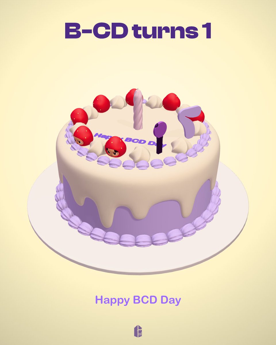 bunnybear_vkook's tweet photo. I decorated a cake for B-CD's 1st birthday 💜 https://t.co/8Uipfkuvzy
@b_cdapp 🥳
#bcd https://t.co/I3qTjtd4zP