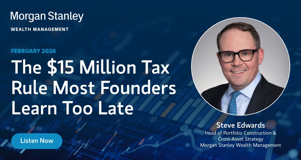 CalebQuickMS's tweet photo. Year-end planning starts now. For founders, early decisions may shape future QSBS eligibility. Steve Edwards shares key considerations in this audiocast: https://t.co/RfW4IJ5dXf https://t.co/RjgpRu8Vvg