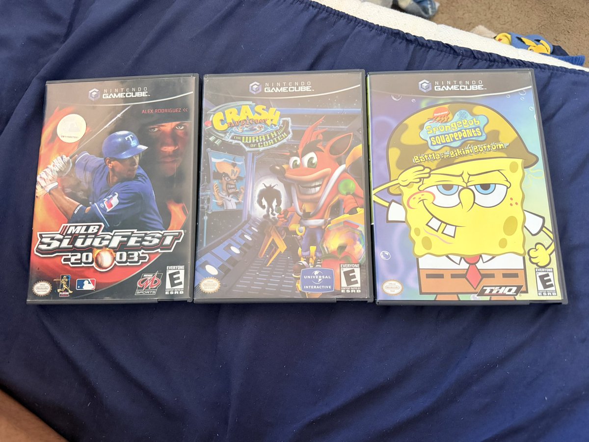 YaBoiDA_26's tweet photo. My recent gaming pickups: 10 GameCube games, & a ps5 game. Looking forward to playing the games eventually.
Thank you so much @VideoGamesPlus_ for Super Meat Boy 3D
#SwitchCorps https://t.co/Dm0b7xVfA1