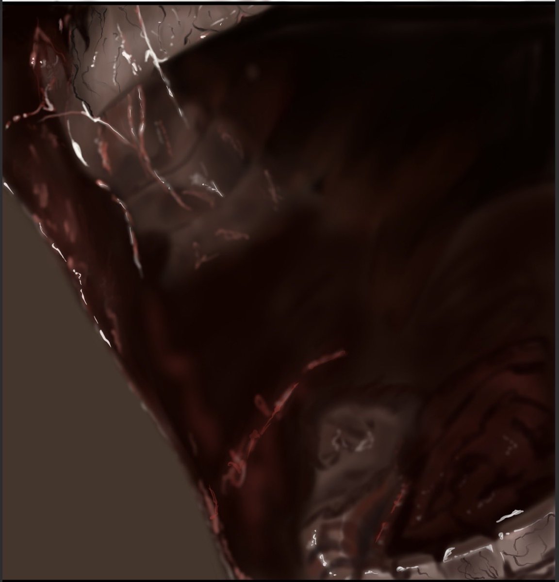 Keielart's tweet photo. I’m currently working on Episode 4, and this is the creature’s first appearance. It’s funny how one of the panels I spent the most time on is also one of the hardest to make out. #webtoon #manhwa #digitalartㅤ #originalchacter https://t.co/9dZReaT1S0
