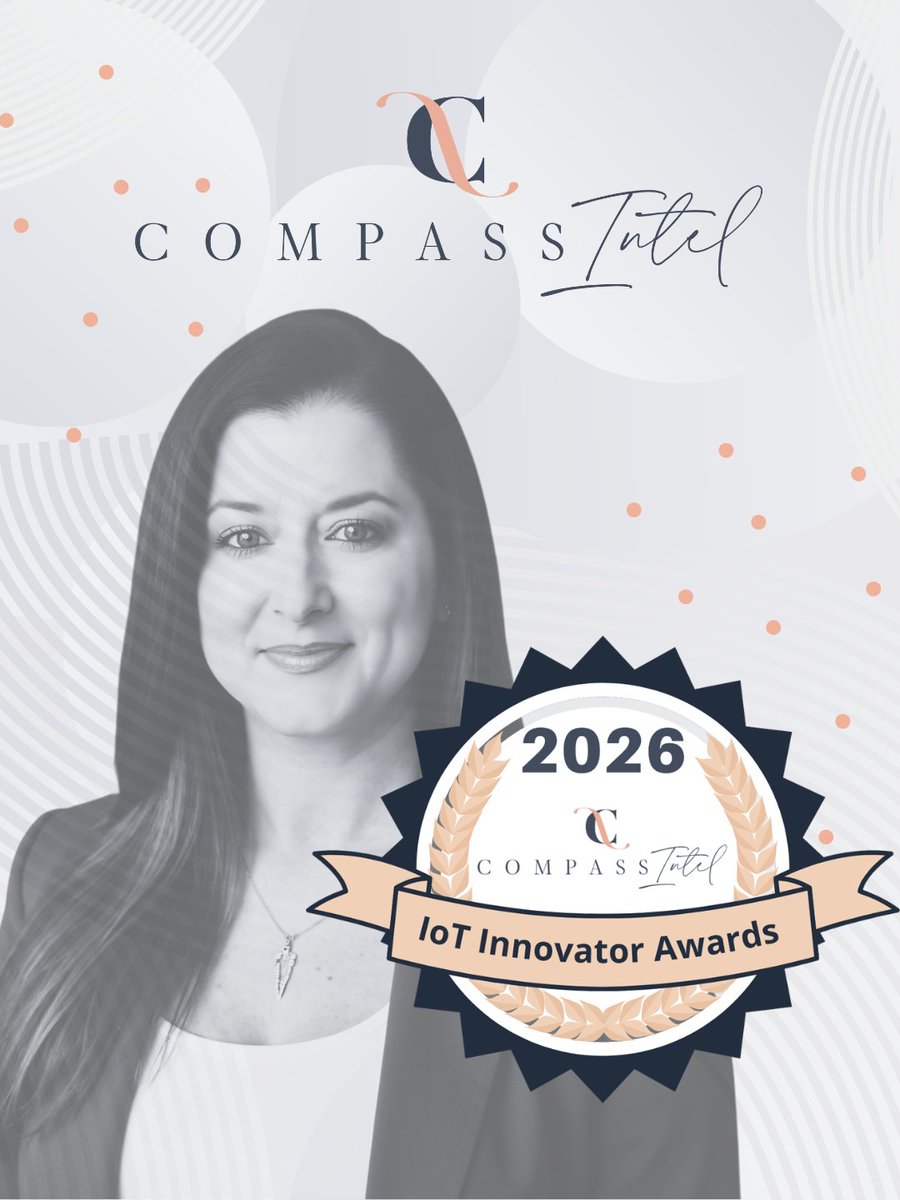 CompassIntel's tweet photo. Time is running out!! Just 1 week left to nominate in the 9th Annual IoT Innovator Awards by Compass Intelligence 🎉🏆🎊

Learn more, see the categories, &amp; nominate here➡️
https://t.co/3MkrxFWEig https://t.co/8Cq30DCYC1