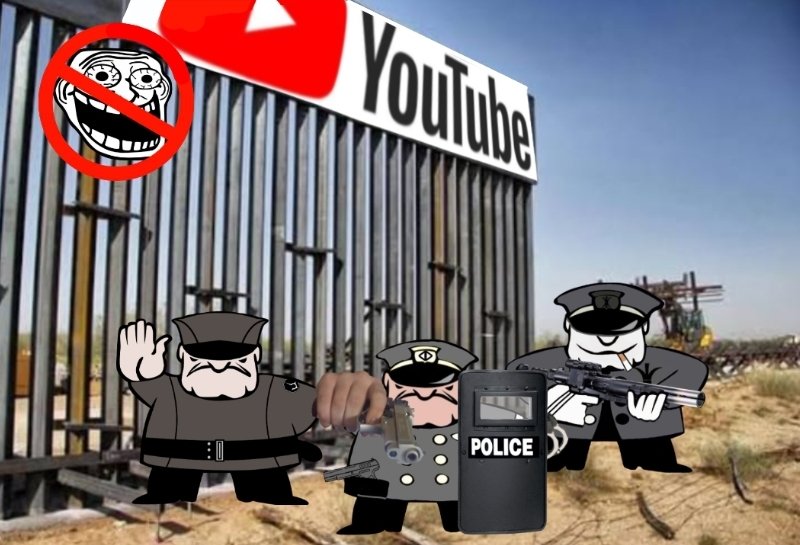 officerBorders's tweet photo. TROLL R NOT ALLOWED TO CROSS THY BORDER https://t.co/pI4gH2dNX6