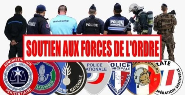 Sarah176Israel's tweet photo. Sans eux la France entière serait en feu !!!!! 
SOUTIEN AUX FORCES DE L'ORDRE!!!!!!!!!!!!!!!!! https://t.co/UTMZz9LsD0