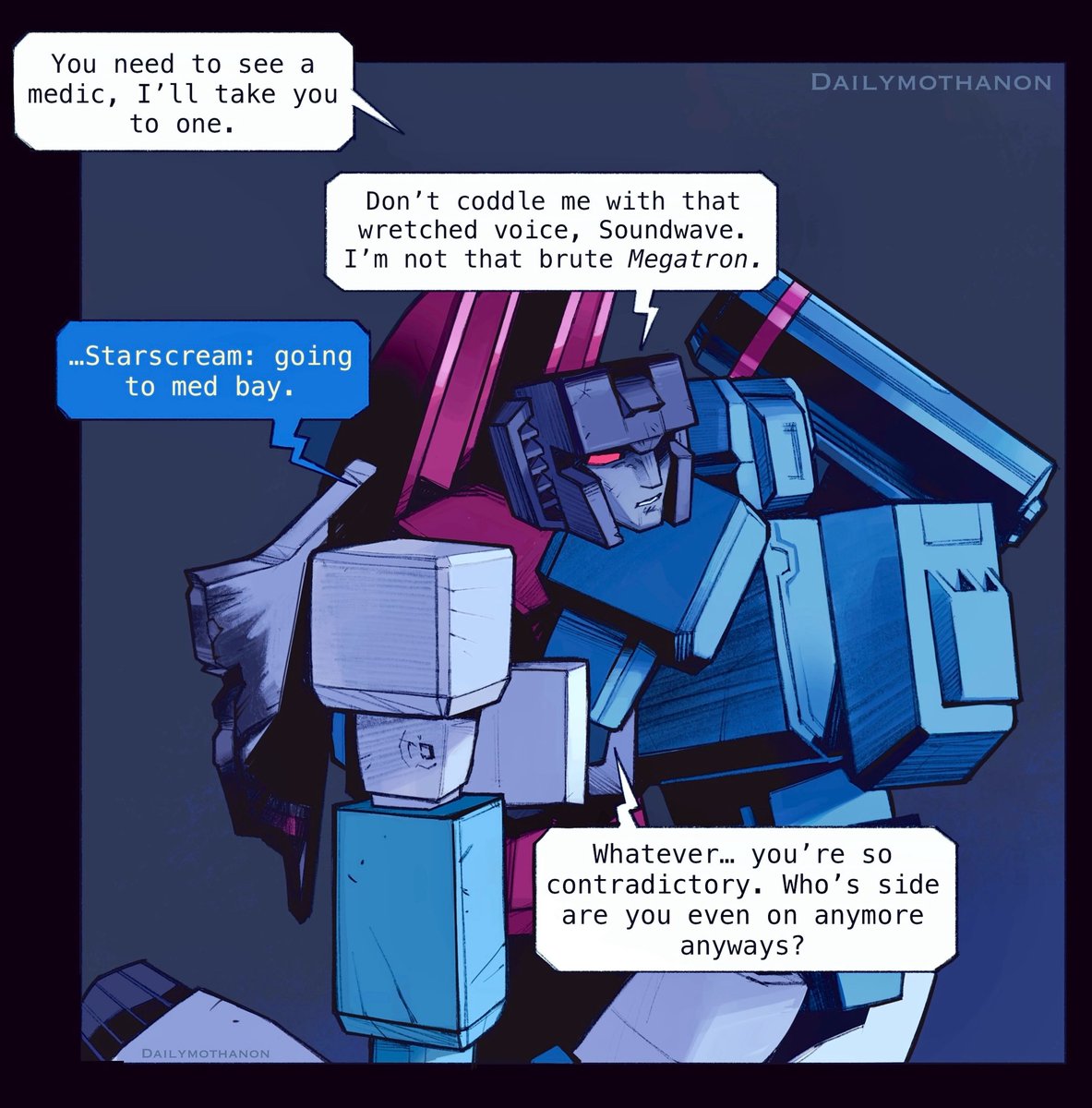 whyryouhere091's tweet photo. Some two different kinds of trapped that makes it hard to see when you’re pitted against each other
#Transformers #Soundwave #Starscream #Megasound https://t.co/aZhVW0UfEZ