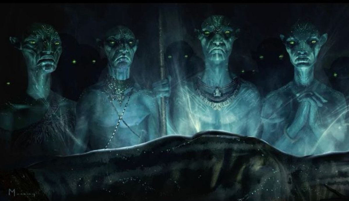tsheylu's tweet photo. avatar (2009) concept art is so fucking surreal https://t.co/Dcnuk1aT42