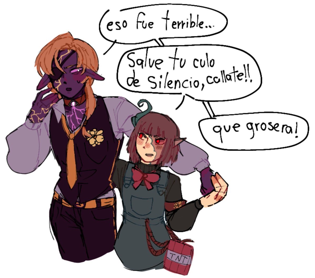 Amapola_endcity's tweet photo. 2 parte de la subtrama del dibujo ajsjsk
(Bael tiene suficiente fuerza emocional como para controlar su cuerpo)
#StarVtuberArt #MagmaBoiFanart #DollNuggetSMPau #NuggetSMP https://t.co/V0dkdvYbrV