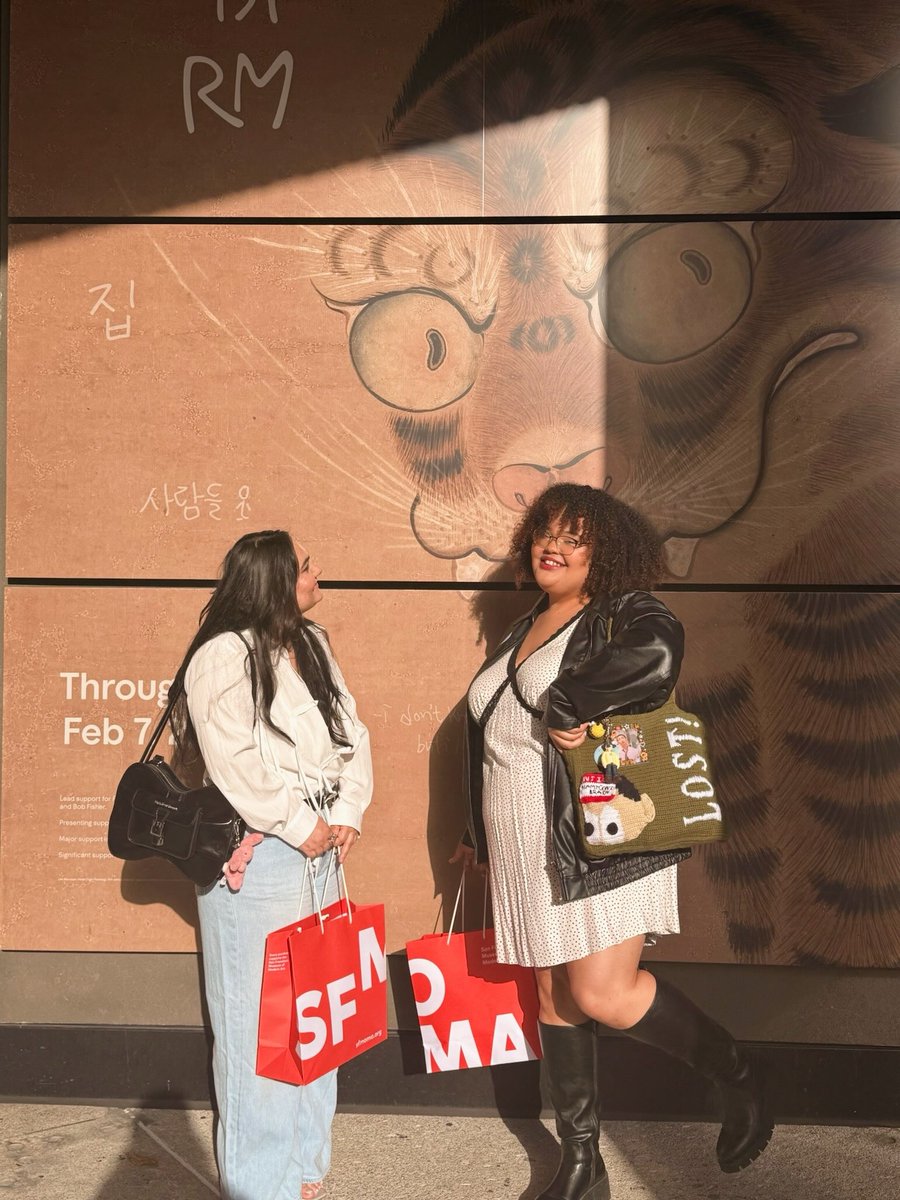SFMOMA's tweet photo. Wow. Wow. Wow. Opening weekend was a lot bigger than just ✨you and me✨ to say the least 🤩🥹 https://t.co/zpQDDYBAHu