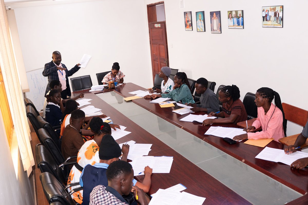 MIU_Uganda's tweet photo. Higher education shouldn't be a privilege—it’s a bridge to the future. 
Celebrating #MIUat10, our students officially executed their Government of Uganda (HESFB) loan agreements today! Proud to continue breaking financial barriers for 10 years running. 
#MIU #HESFB https://t.co/2BIMBW5l74