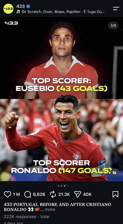 fedevalv_'s tweet photo. Cristiano Ronaldo has 196G/A for Portugal 4 days ago but today it has been reduced to 183G/A to make Messi look better. 

This is the media Ronaldo has been playing against his entire life 😂😂😂 https://t.co/jMnLOFOYIV
