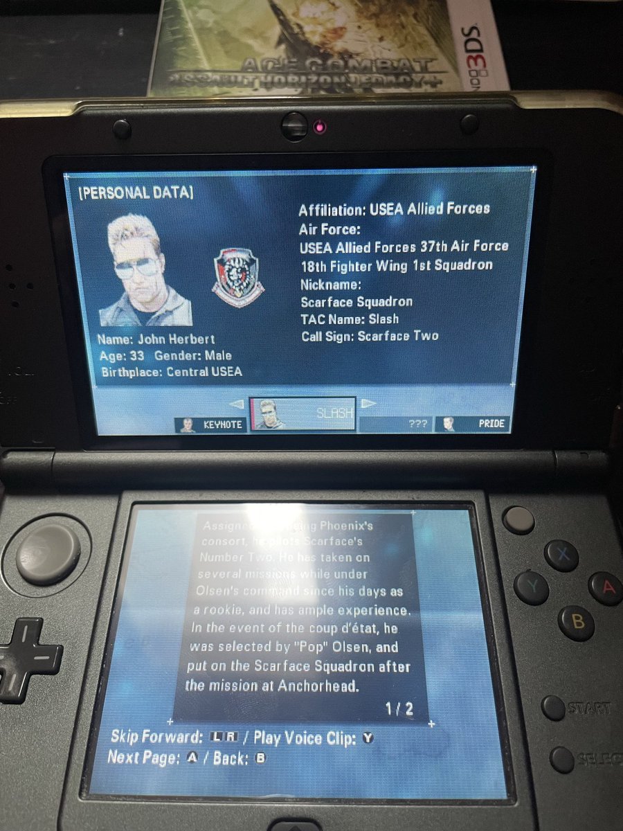 AmiralZed's tweet photo. Val Kilmer a son doppelgänger dans le Strangereal. #AceCombat https://t.co/fyzGkOlAhF