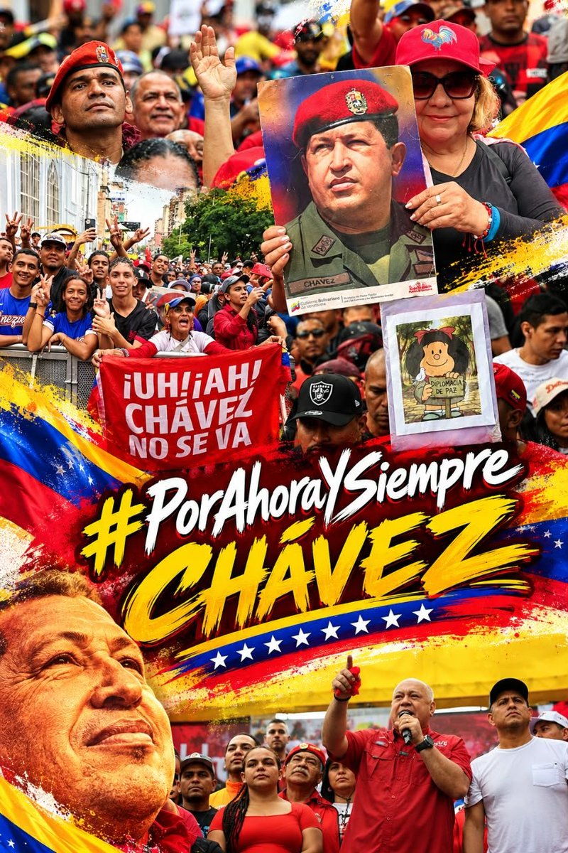 AroruaReb's tweet photo. Gastan millones en series difamatoras desde Bogotá y Washington porque temen la memoria viva de Chávez.

Defendamos la verdad formando a juventud. 

#PorAhoraYSiempreChávez https://t.co/Rat0zd9jGS