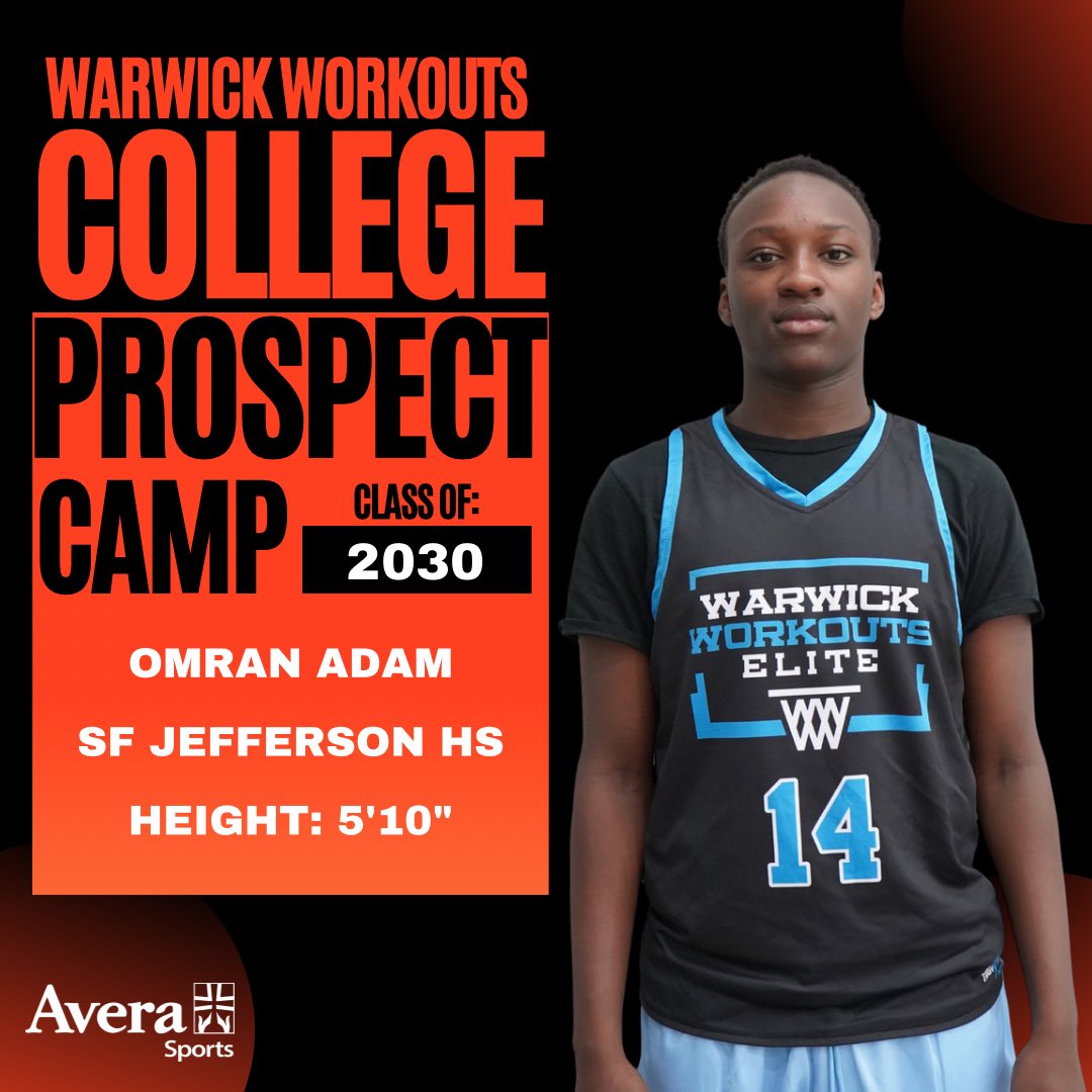 warwickworkouts's tweet photo. 2026 College Prospect Camp: @OmranAdam160236 https://t.co/uTEl3IYgNl
