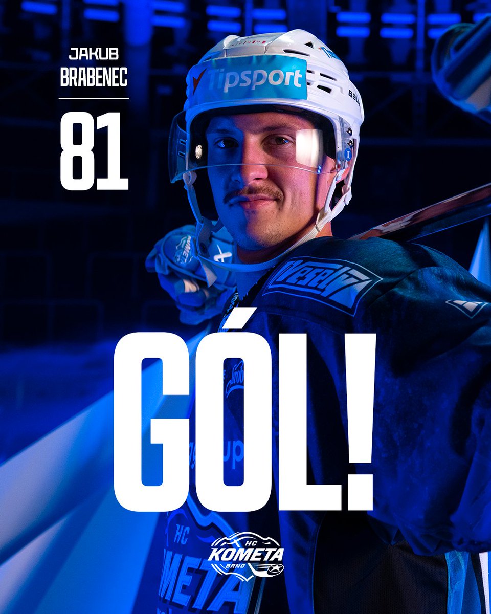HCKometa's tweet photo. ⏰ 46:56 | GÓÓÓÓÓL! 🚨 

Znovu vedeme o dva a opět po brilantním protiútoku. 🙌 Hynek Zohorna vyzval pasem do druhé vlny JAKUBA BRABENCE, jehož první ránu Kořenář kryl, ale na dorážku už byl krátký. 🤩

#SPAKOM 1:3 #TELH https://t.co/syrDZp4ka1
