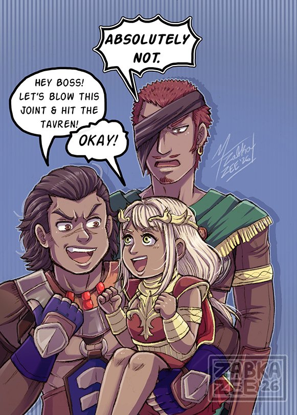 zabkazee's tweet photo. Post War of Grania #art #fireemblem #fefw https://t.co/pOFbR5HKlo