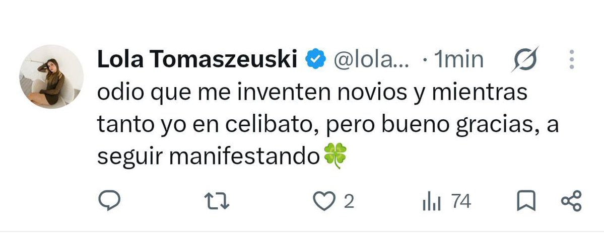 matigonz25_'s tweet photo. Lola desmiente el romance con Tomy https://t.co/ePsFP8nuyX