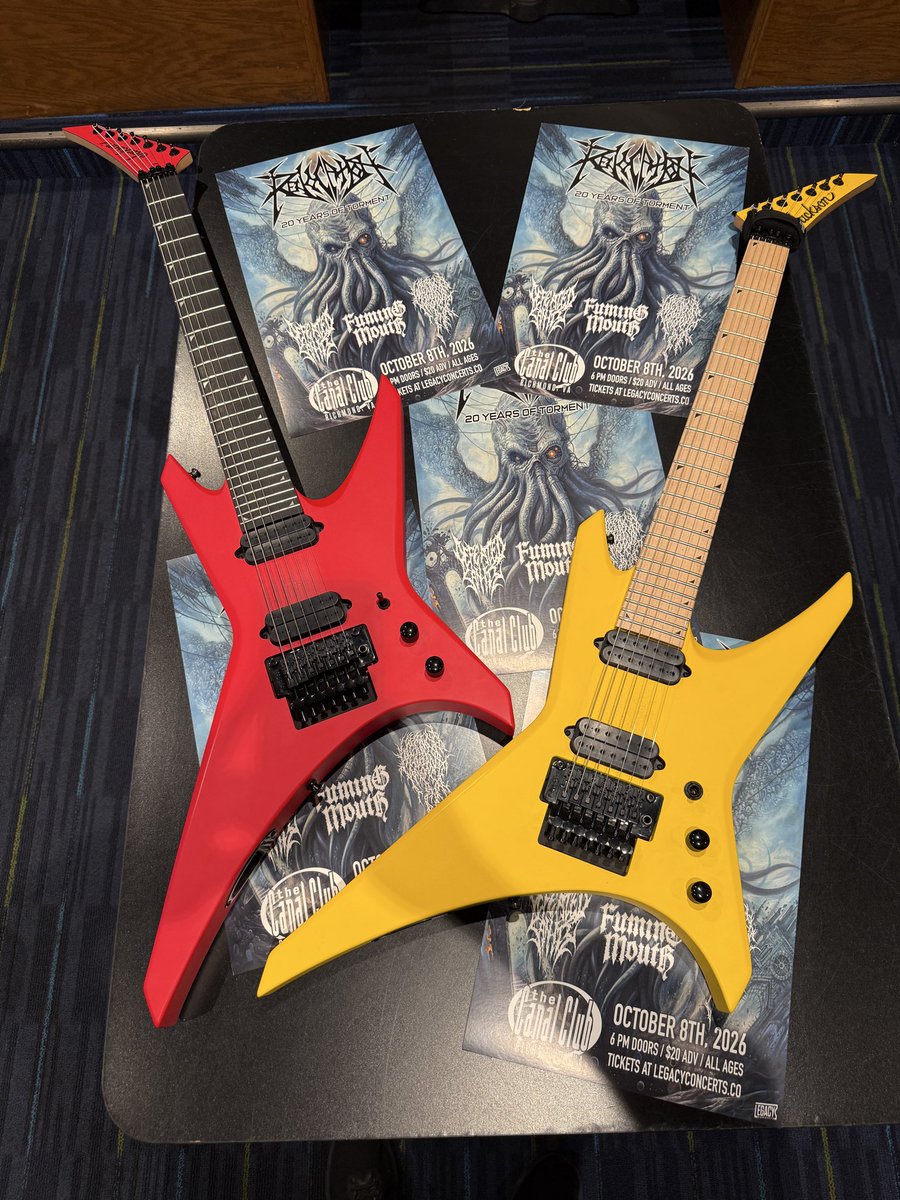 Dave_Revocation's tweet photo. RVA homies pull up @TheCanalClub 

#WR7 #JacksonGuitars https://t.co/GYOAitk6IW