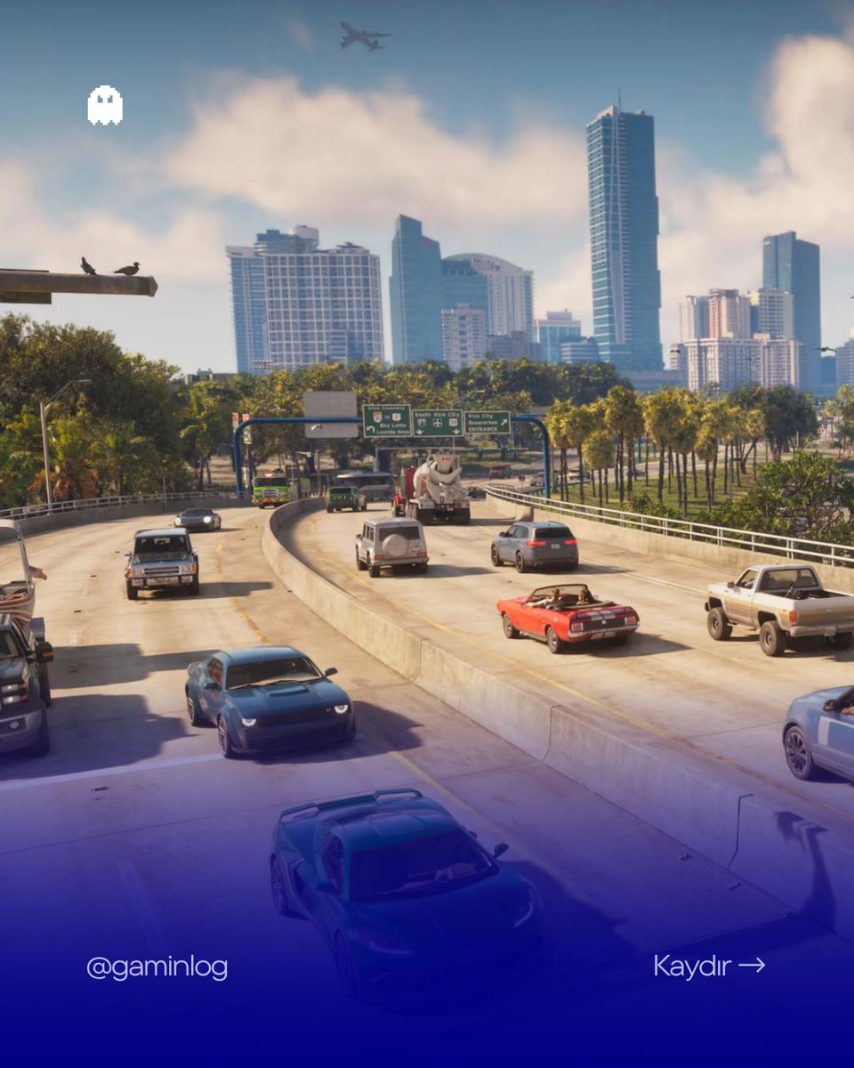 gaminlog's tweet photo. GTA VI’dan yeni görüntüler yayımlandı. Bekleyiş daha da arttı. 
#GTA6 #GTAVI https://t.co/ozNn3sOewe