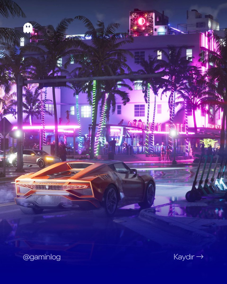 gaminlog's tweet photo. GTA VI’dan yeni görüntüler yayımlandı. Bekleyiş daha da arttı. 
#GTA6 #GTAVI https://t.co/ozNn3sOewe