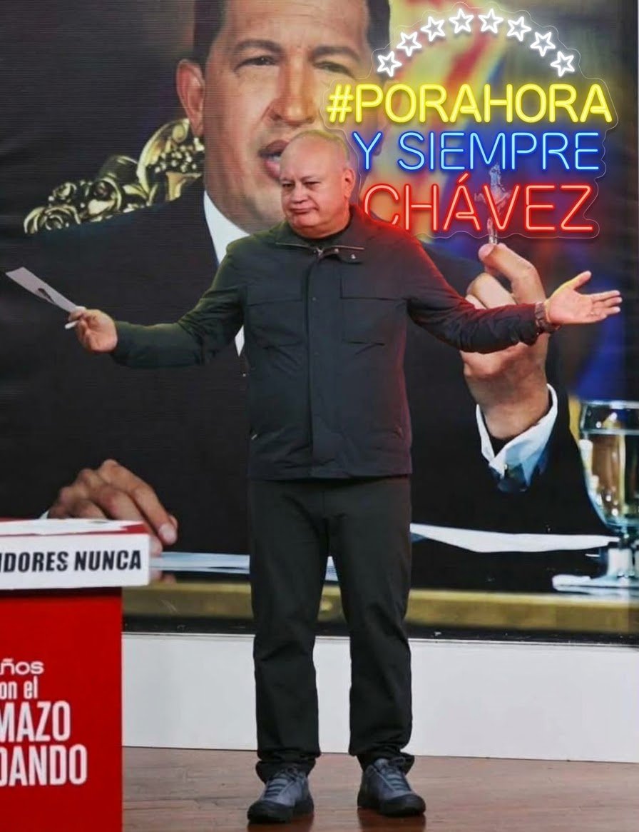 Ilianatsm's tweet photo. Cabello sobre Ley contra el Odio: Hay gente que se sentiría libre de hacer cosas contra otros y por eso tiene que existir una Ley.

#PorAhoraYSiempreChávez https://t.co/m2nCRq6XOl