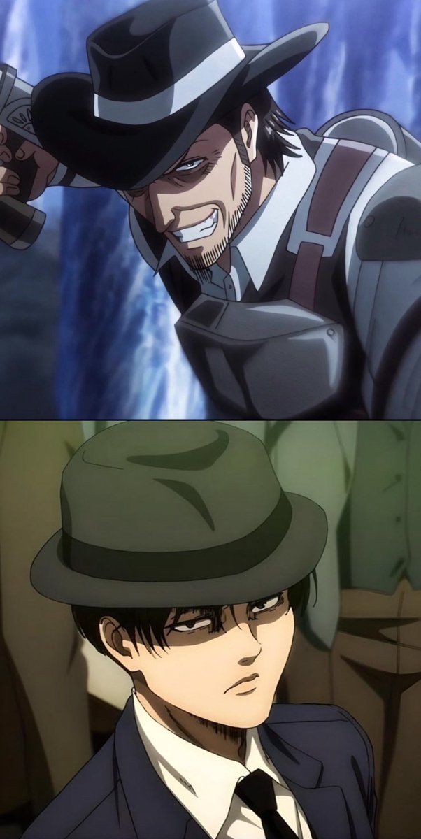 levisbun's tweet photo. let's match hats with papa https://t.co/N9axqoVVng