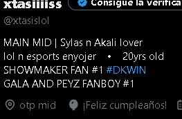 xtasislol's tweet photo. feli pumpeaños a mi https://t.co/TB7Qvnj8Kj