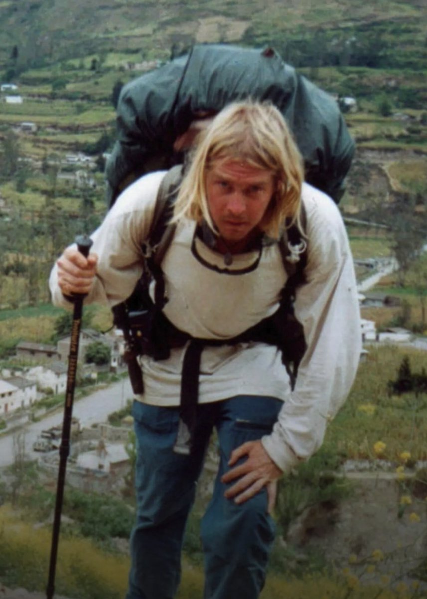 Polymarket's tweet photo. JUST IN: British man who set out to walk around the entire world in 1998 finally returns home after 28 years, covering over 31,000 miles across 29 countries without transportation. https://t.co/Z8qwXteOR9