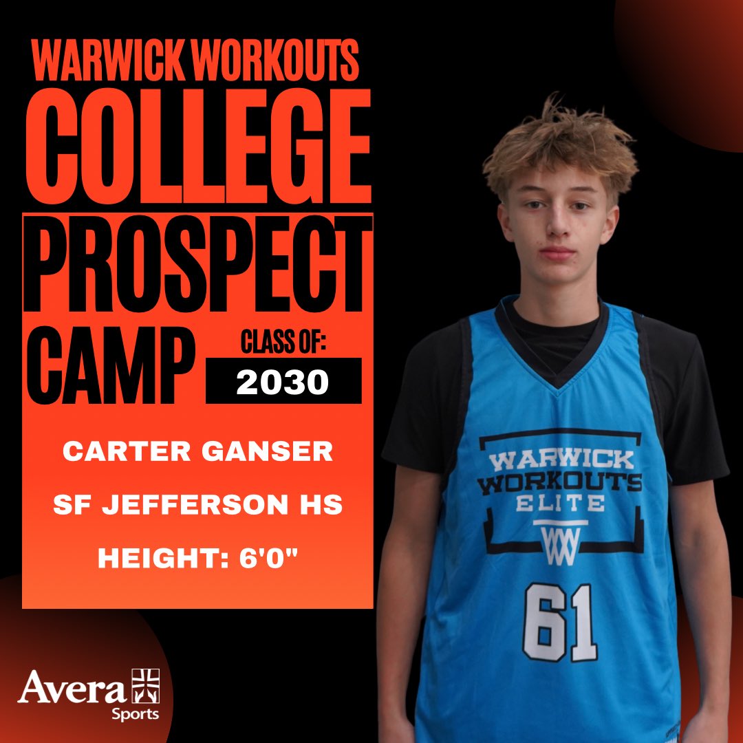 warwickworkouts's tweet photo. 2026 College Prospect Camp: @carterganser1 https://t.co/TRBuEJei0r