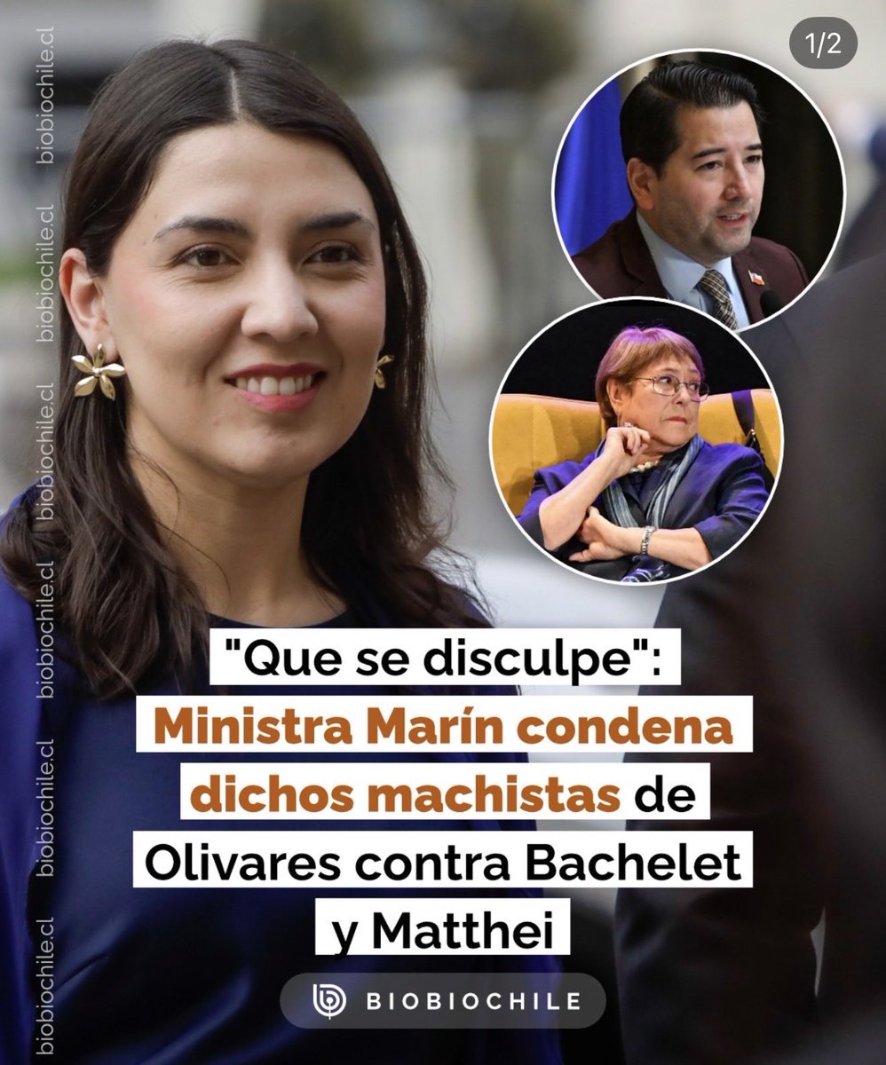 JavierOlivares's tweet photo. 🇨🇱A la ministra de la Mujer, @MarinJudithM, le digo dos cosas: primero, no le debo disculpas a nadie. Segundo, antes de que cerremos su ministerio —un gasto excesivo y sin resultados—, preocúpese de las mujeres de Prodemu y dedíquese a resolver ese problema.

Si tuviera que ofrecer disculpas, lo haría. Pero no caeré en el juego de la victimización que algunos quieren instalar. Ni siquiera daré explicaciones. Lo dicho, dicho está, y no cambio ni una sola coma de mis palabras.