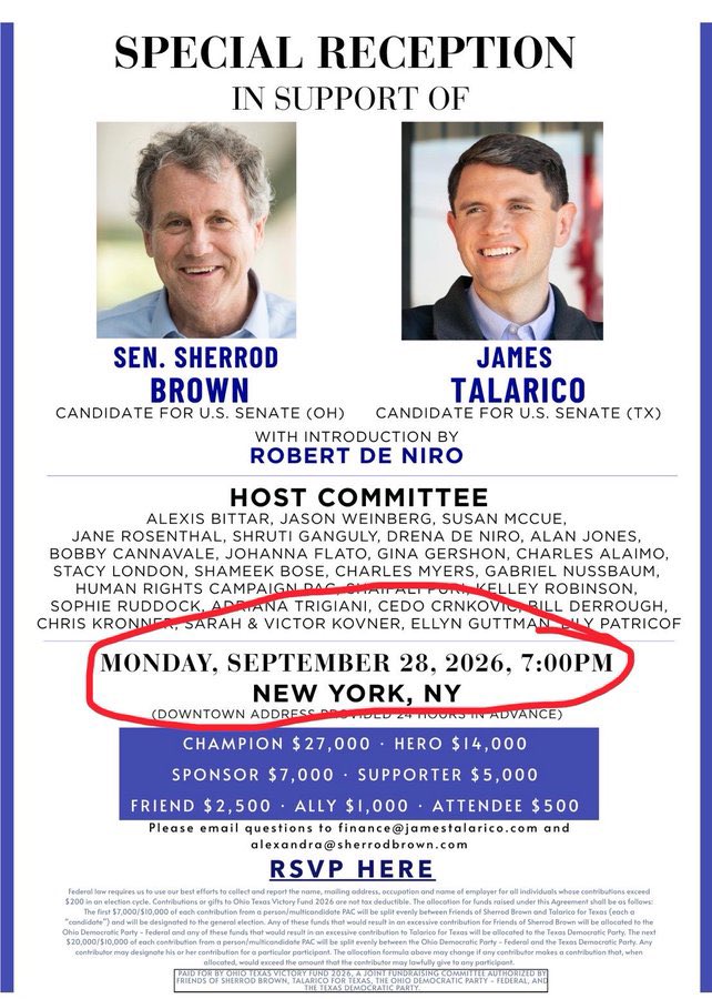 CarolineWren's tweet photo. Talarico was in NYC on Sept 28 &amp; 29 which is strange because he told the Dallas Morning News that he got the flu on Sept 29 and went to an Urgent Care in Dallas (despite being in NY) and then appeared virtually in a suit and tie on Sept 30 due to the “flu”

Source @data_atx https://t.co/yYanPdfGBT