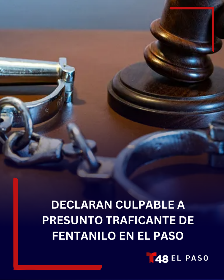 TelemundoEP's tweet photo. 🚨⚠️ Tráfico de fentanilo, presuntos vínculos con cárteles y una fuga a México. El veredicto ya llegó y la sentencia podría ser severa. 

Más aquí: https://t.co/E1RM2zIEY6

#Telemundo48EP #ElPaso #Mexico #DOJ https://t.co/HjRk0gN5br