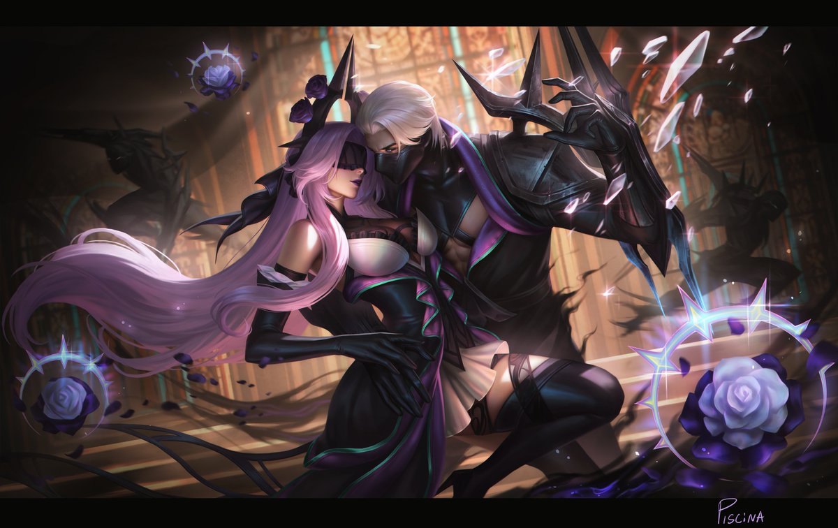 Piscina45512997's tweet photo. #Zed #Syndra 🖤💜 https://t.co/1mrkO2X7pj
