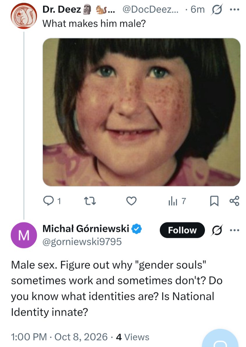 DocDeezWhat's tweet photo. That's a picture of young jkkk Rowling 

Transphobes are fun https://t.co/CP22PXjJfQ