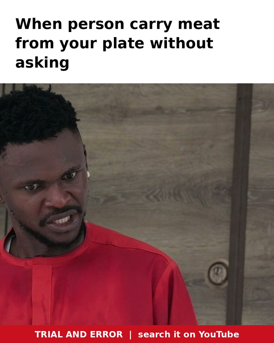 BCSStudiosTV's tweet photo. Who else get this energy? π€π
This face na from TRIAL AND ERROR, full Nollywood comedy FREE on YouTube π¬
Search "TRIAL AND ERROR BCS Studios" on YouTube
#Nollywood #NaijaMemes #TrialAndError https://t.co/vfkEWeRaCI