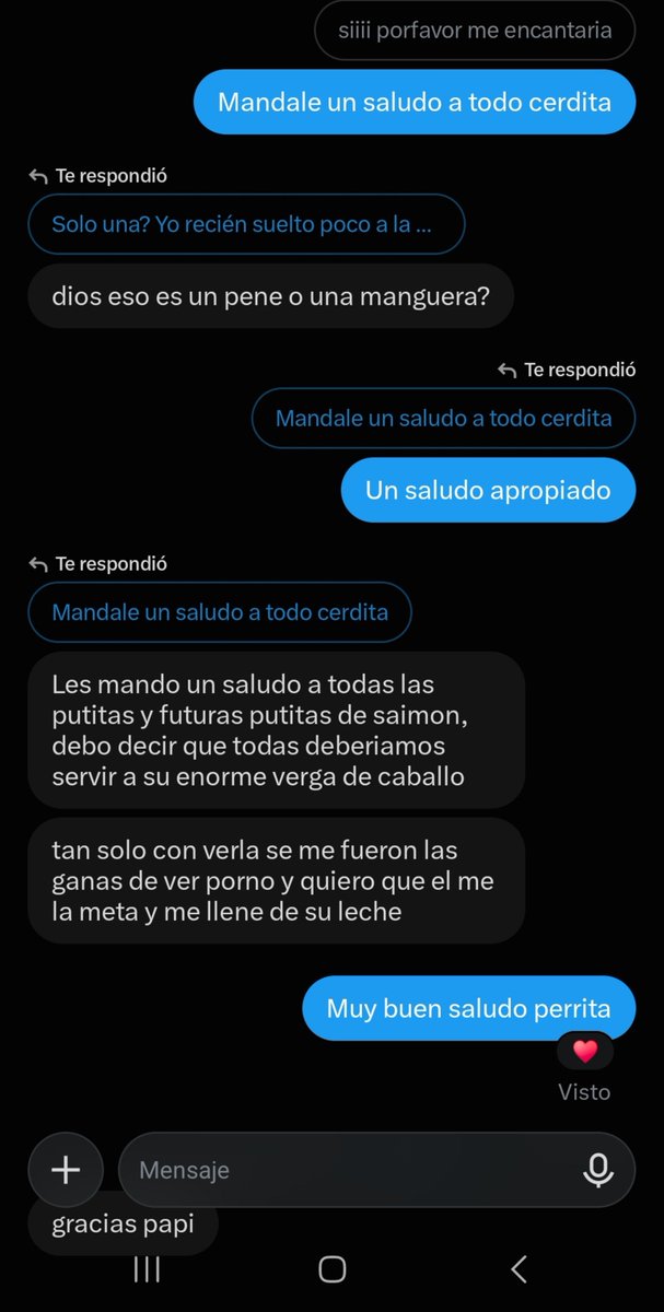 saimon_bwc's tweet photo. La zorrita me empezó a comparar con su pobre novio, me parece que le gusto lo que le mande. Den rt y dm para mostrarles 
Son muchos pero de a poco les contesto
#bwc #shxta https://t.co/00D5vWW16I